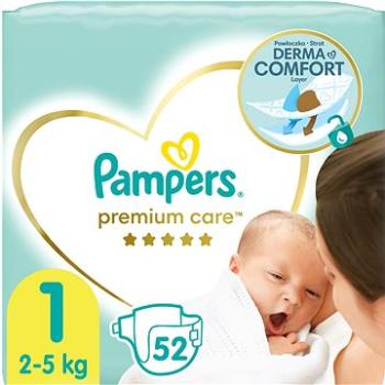 PAMPERS Premium Care vel.  1 (52 ks) (8001841104751)