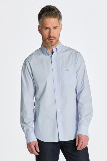 KOŠILE GANT REG POPLIN SHIRT LIGHT BLUE