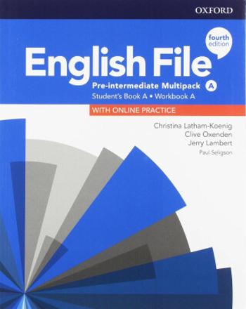 English File Pre-Intermediate Multipack A with Student Resource Centre Pack (4th) - Clive Oxenden, Christina Latham-Koenig, Jeremy Lambert