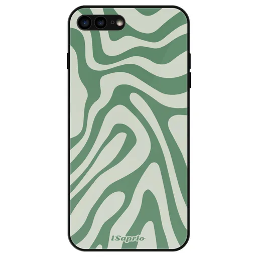Lesklé pouzdro Exclusive iSaprio - Zebra Green - iPhone 7 Plus/8 Plus