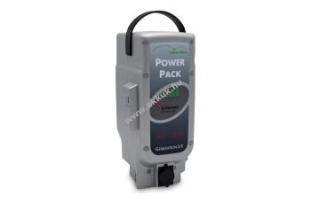 Powerpack E-bike nyeregcső akku + töltő 36V Panasonic meghajtórendszerhez, 17Ah