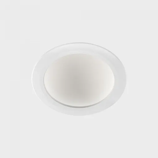 KOHL LIGHTING KOHL-Lighting DISC TINA DEEP zapuštěné svítidlo s rámečkem bílá 24 W 3000K 1-10V