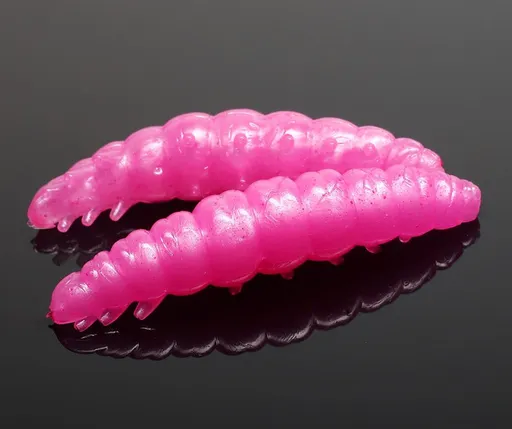 Libra Lures Larva Pink Pearl - 3cm 15ks,Libra Lures Larva Pink Pearl - 3cm 15ks