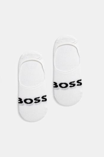 Ponožky BOSS 2-pack pánské, bílá barva, 50516402