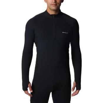 Columbia MIDWEIGHT STRETCH LONG SLEEVE HALF ZIP Pánské funkční tričko, černá, velikost