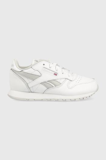 Dětské sneakers boty Reebok Classic CLASSIC LEATHER bílá barva