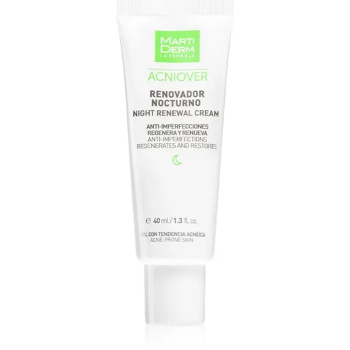 MartiDerm Acniover Night Reneval Cream intenzivní noční krém proti akné 40 ml