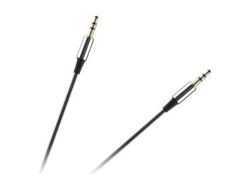 Kabel REBEL RB-6008-100-B JACK 3.5 konektor/JACK 3.5 konektor 1m