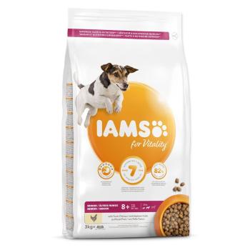 IAMS Dog Senior Small & Medium Chicken granule pre psov 1 kus, Hmotnosť balenia (g): 3 kg