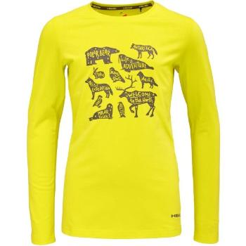 Head SILVANA Gyerek felső, sárga, méret 152-158