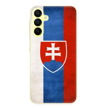 Odolné silikonové pouzdro iSaprio - Slovakia Flag - Samsung Galaxy A15 / A15 5G