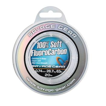 Savage Gear Fluorocarbon Soft Fluoro Carbon 50m - 0,26mm/10.3lbs/4.7kg