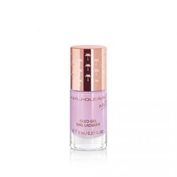 Naj-Oleari Oleo gel Nail Lacquer lak na nehty s gelovým efektem - 16 lilac 8 ml