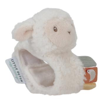 Little Dutch Little Farm Wrist Rattle Sheep chrastítko na ruku 1 ks