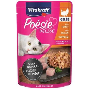 Vitakraft Cat mokré krmivo Poésie Délice Gelee krůtí 85g (4008239597922)