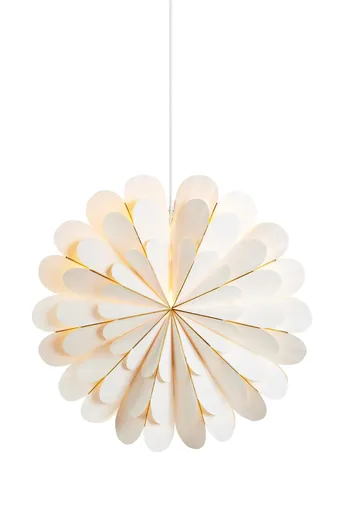 Markslöjd Marigold bílá závěsná hvězda 60 cm
