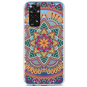 TopQ Kryt Xiaomi Redmi Note 11 silikon Happy Mandala 71855 (Sun-71855)