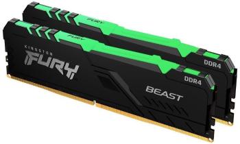 KINGSTON DIMM DDR4 32GB (Kit of 2) 3200MT/s CL16 1Gx8 FURY Beast RGB