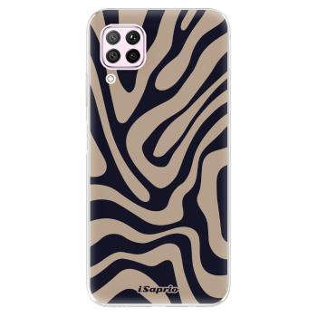 Odolné silikonové pouzdro iSaprio - Zebra Black - Huawei P40 Lite