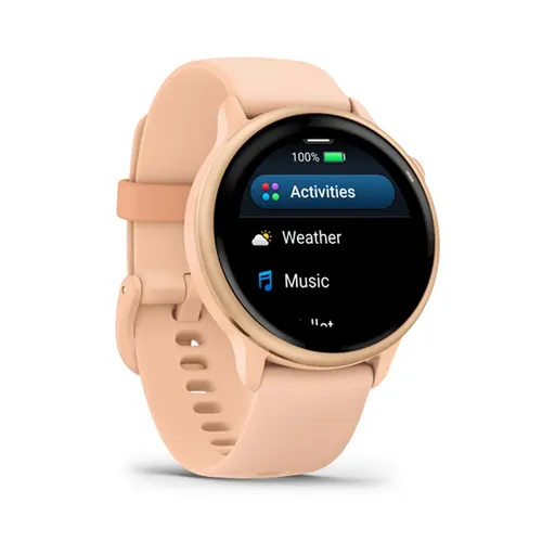 Garmin Vívoactive 6 chytré hodinky Metallic Pink Dawn