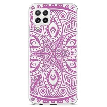 TopQ Samsung A22 silikon Violet Mandala 65236 (Sun-65236)