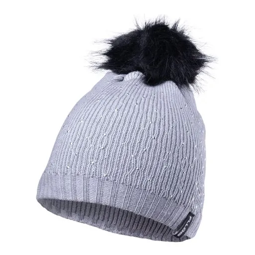 FLLÖS ASTRID Dámská čepice, šedá, velikost