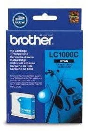 Tintapatron Brother LC-1000C cián