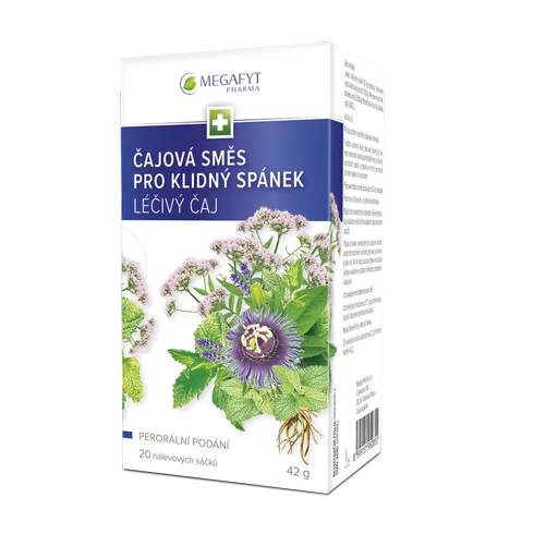 Megafyt Čajová směs pro klidný spánek nálevové sáčky 20x2,1 g