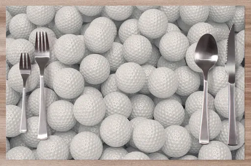 Prostírání Golfové míčky