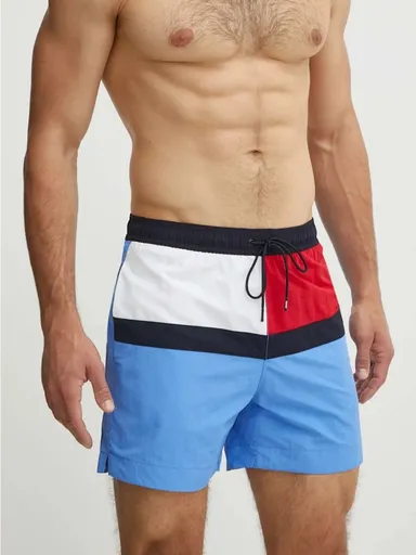 Tommy Hilfiger pánské modré plavky UM0UM03259 M