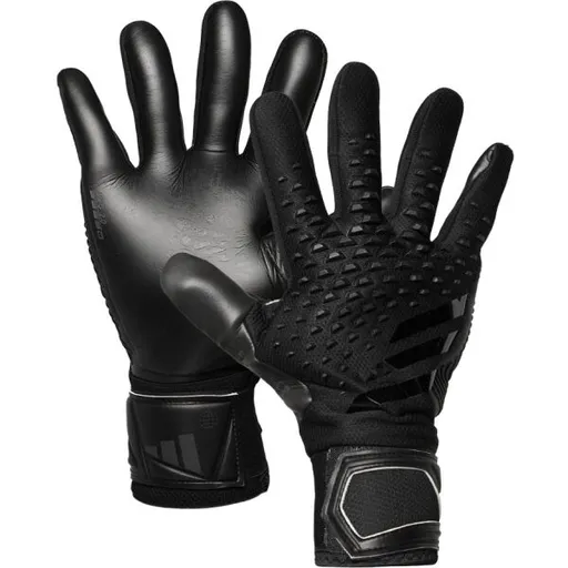 adidas PREDATOR COMPETITION Pánské brankářské rukavice, černá, velikost