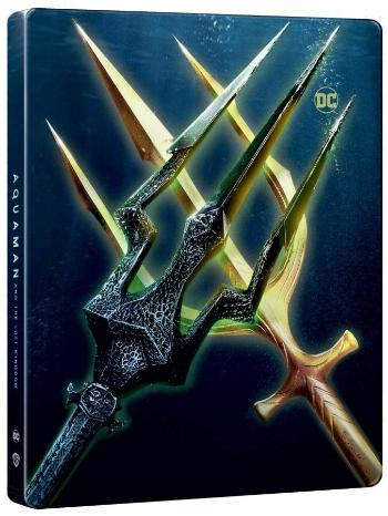 Aquaman a ztracené království (4K UHD + BLU-RAY) - STEELBOOK (motiv Tridents)