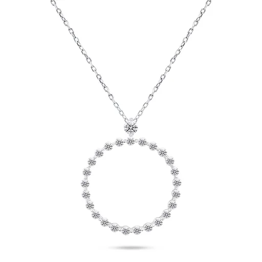 Brilio Silver Stříbrný minimalistický náhrdelník NCL71W