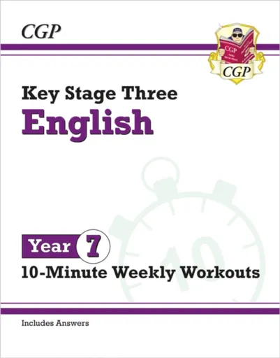 KS3 Year 7 English 10-Minute Weekly Workouts - CGP Books