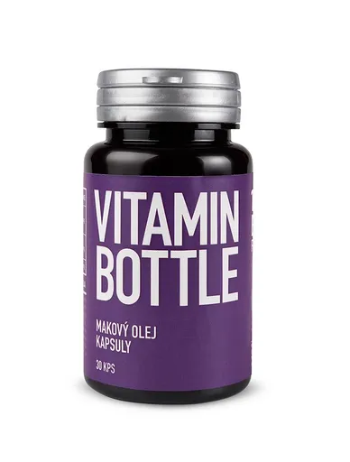ELAX Vitamin Bottle Makový olej 30 kapslí