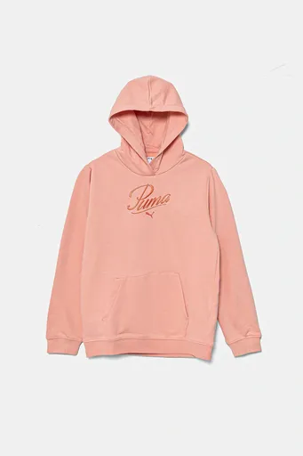 Dětská mikina Puma ESS SCRIPT Hoodie TR