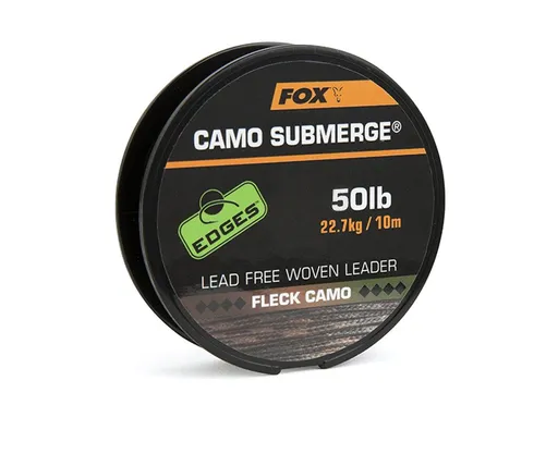 Fox Šňůra Edges Submerge Camo Leader Fleck Camo 10m - 50lb,Fox Šňůra Edges Submerge Camo Leader Fleck Camo 10m - 50lb