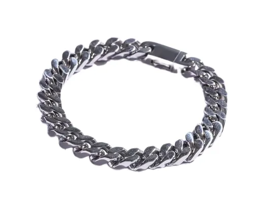 Marc Malone Ocelový náramek pro muže Pancer MCGB5065S