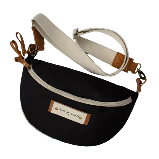 BABY ON BOARD přebalovací Crossbody taška Armelle Black