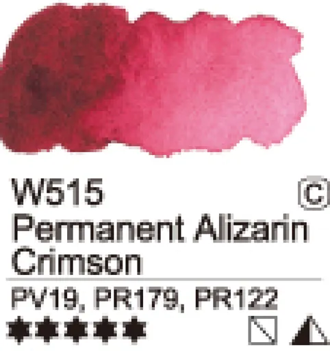 Akvarelová barva Mijello 15ml – 515 Permanent Alizarin Crimson