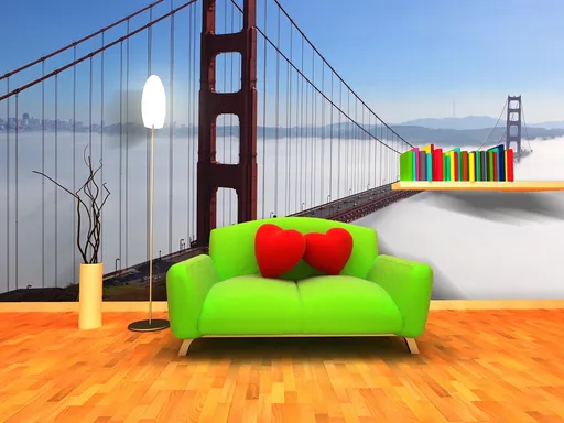 IMPAR Fototapeta Golden Gate Bridge (Rozměr : 126 x 84)