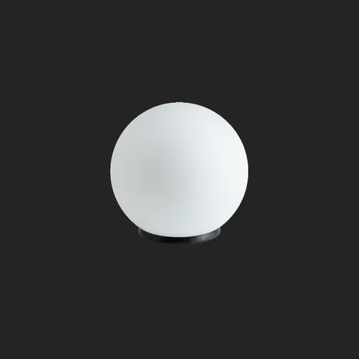 OSMONT BIA50534 BIANCA 2 stolní skleněná lampa černá / bílá IP40 40W E27