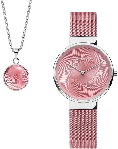 Bering Dárkový set Classic 19031-989-GWP + náhrdelník