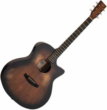 Tanglewood TW OT 4 VC E Natural Distressed Elektroakustická kytara Jumbo