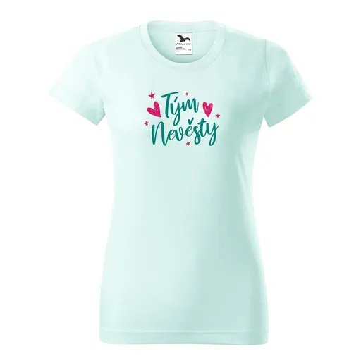 Bontis Tričko Tým nevěsty HVĚZDY A SRDCE - Frost | 2XL