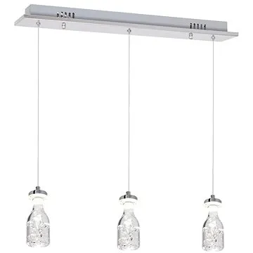 LED Lustr na lanku BOTTLE 3xLED/15W/230V (115835)