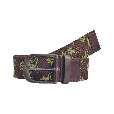 YOWIE LADY pásek hnědá/zelená L/XL