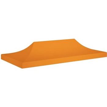 Střecha k party stanu 6 x 3 m oranžová 270 g/m2 (315329)