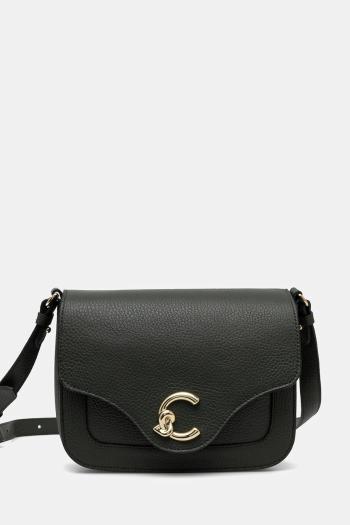 Coccinelle bőr táska zöld, E1 SSL 15 01 01