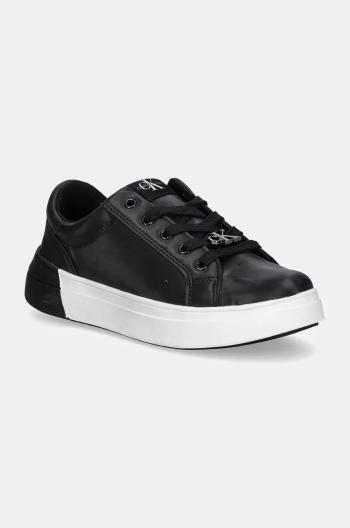 Dětské sneakers boty Calvin Klein Jeans černá barva, V3A9-80987